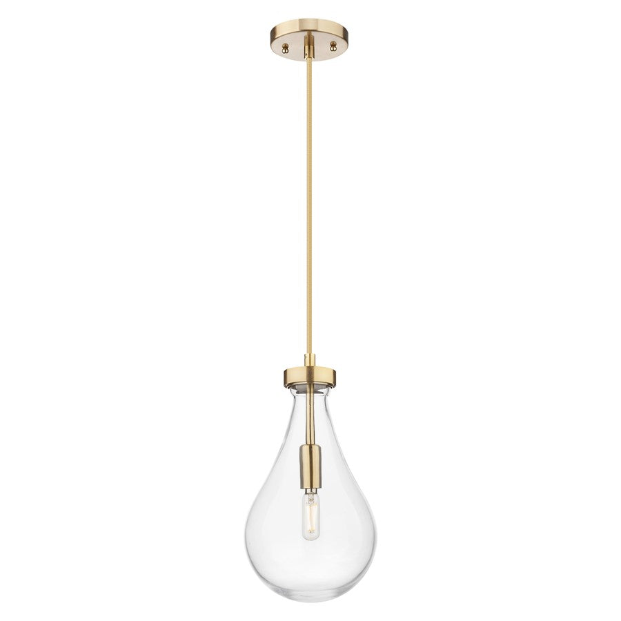 Innovations Owego 1Lt 7" Cord Pendant, Bronze/Clear Glass - 451-1P-CB-G451-7CL