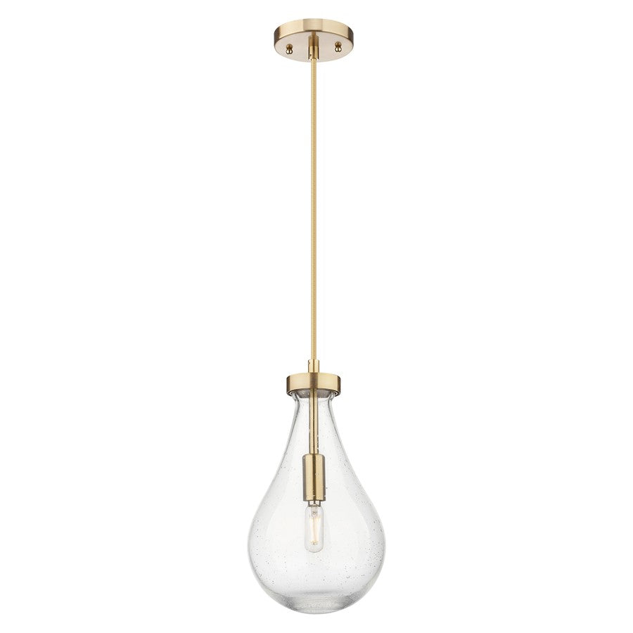 Innovations Owego 1Lt 7" Cord Pendant, Bronze/Seedy Glass - 451-1P-CB-G451-7SDY