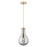 Innovations Owego 1Lt 7" Cord Pendant, Bronze/Smoke Glass - 451-1P-CB-G451-7SM