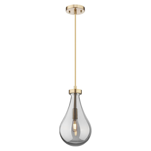 Innovations Owego 1Lt 7" Cord Pendant, Bronze/Smoke Glass - 451-1P-CB-G451-7SM