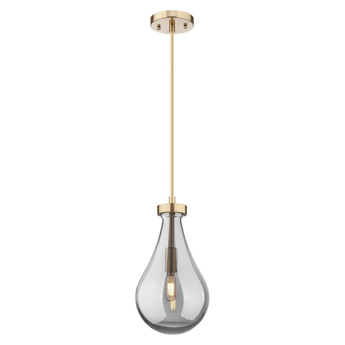 Innovations Owego 1Lt 7" Cord Pendant, Bronze/Smoke Glass - 451-1P-CB-G451-7SM