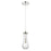 Innovations Owego 4" Cord Pendant, PN/Seedy Glass - 451-1P-PN-G451-4SDY