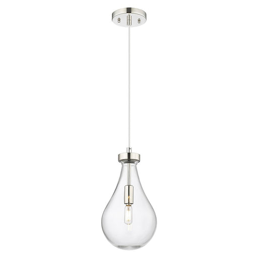 Innovations Owego 7" Cord Pendant, PN/Clear - 451-1P-PN-G451-7CL