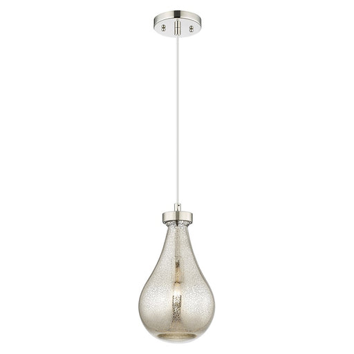 Innovations Owego 7" Cord Pendant, PN/Merc Glass - 451-1P-PN-G451-7ME