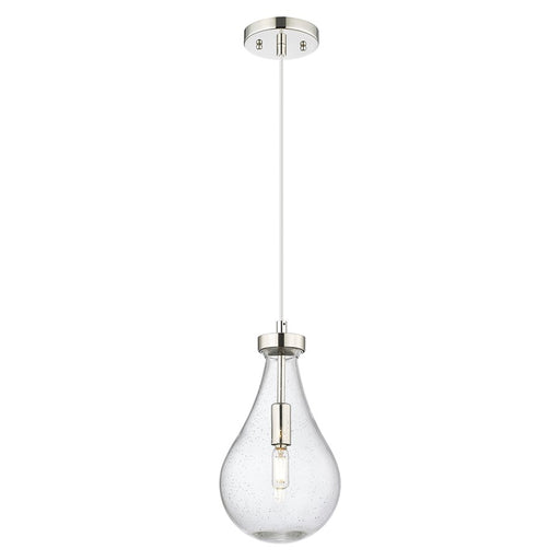 Innovations Owego 7" Cord Pendant, PN/Seedy Glass - 451-1P-PN-G451-7SDY