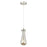 Innovations Owego 4" Cord Pendant, SN/Merc Glass - 451-1P-SN-G451-4ME