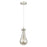 Innovations Owego 5" Cord Pendant, SN/Merc Glass - 451-1P-SN-G451-5ME