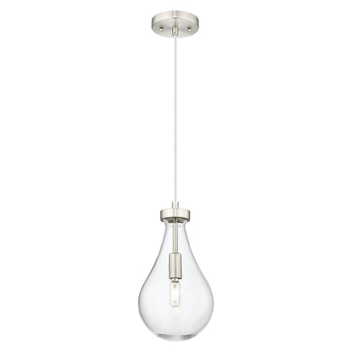 Innovations Owego 7" Cord Pendant, Satin Nickel/Clear Glass - 451-1P-SN-G451-7CL