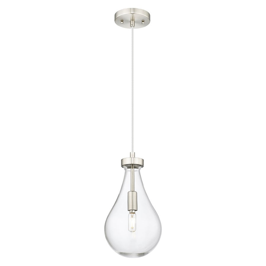 Innovations Owego 7" Cord Pendant, Satin Nickel/Clear Glass - 451-1P-SN-G451-7CL
