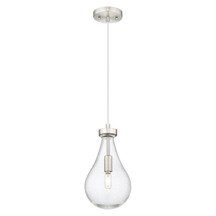 Innovations Owego 7" Cord Pendant, SN/Seedy Glass - 451-1P-SN-G451-7SDY