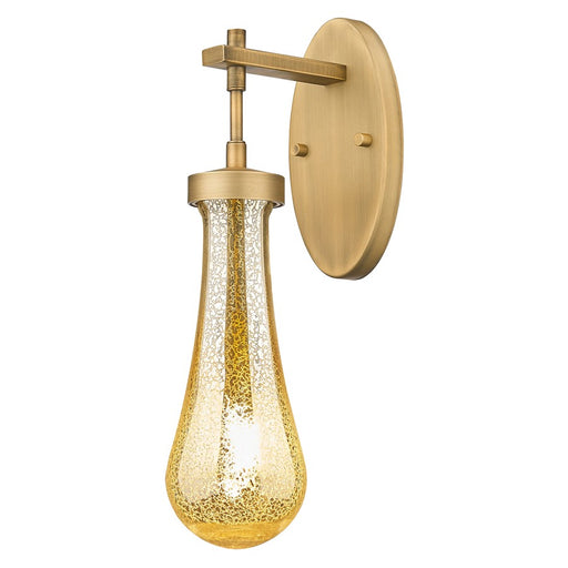 Innovations Owego 4" Wall Sconce, BB/Merc Glass - 451-1W-BB-G451-4ME