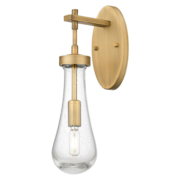 Innovations Owego 4" Wall Sconce, BB/Seedy Glass - 451-1W-BB-G451-4SDY