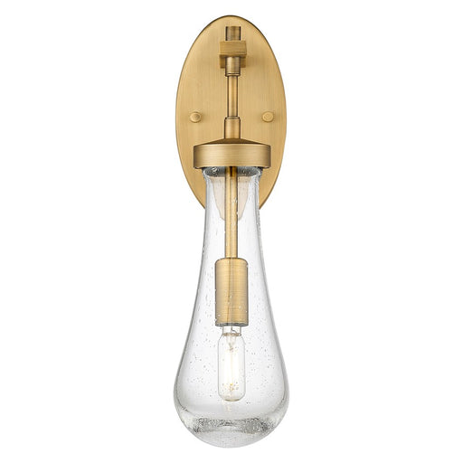 Innovations Owego 4" Wall Sconce, BB/Seedy Glass