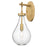 Innovations Owego 7" Wall Sconce, Brushed Brass/Clear Glass - 451-1W-BB-G451-7CL