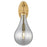 Innovations Owego 7" Wall Sconce, Brushed Brass/Smoke Glass