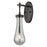 Innovations Owego 1Lt 4" Wall Sconce, Black/Smoke Glass - 451-1W-BK-G451-4SM