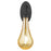 Innovations Owego 1Lt 5" Wall Sconce, Black/Mercury Glass