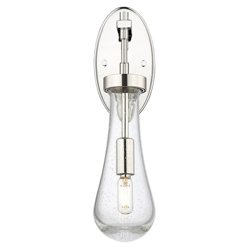 Innovations Owego 4" Wall Sconce, PN/Seedy Glass
