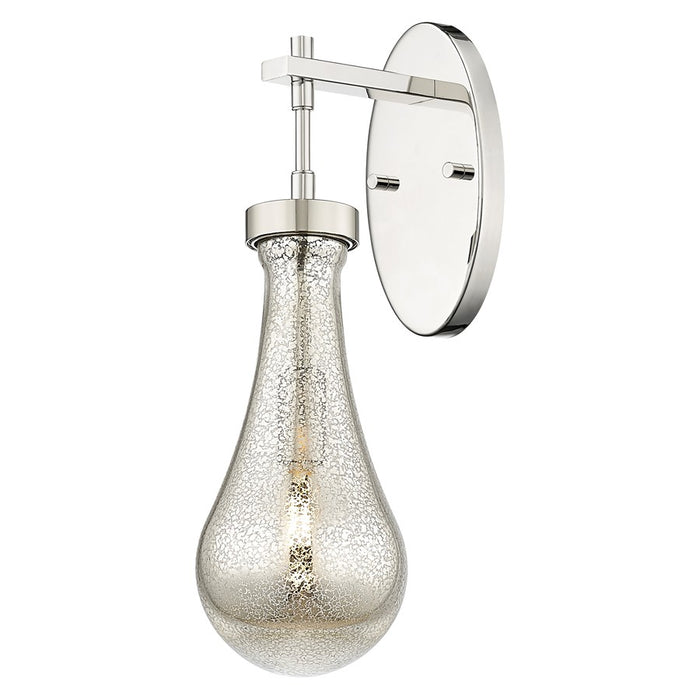 Innovations Owego 5" Wall Sconce, PN/Merc Glass - 451-1W-PN-G451-5ME