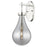 Innovations Owego 7" Wall Sconce, PN/Smoke Glass - 451-1W-PN-G451-7SM