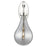 Innovations Owego 7" Wall Sconce, PN/Smoke Glass