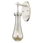 Innovations Owego 4" Wall Sconce, SN/Merc Glass - 451-1W-SN-G451-4ME