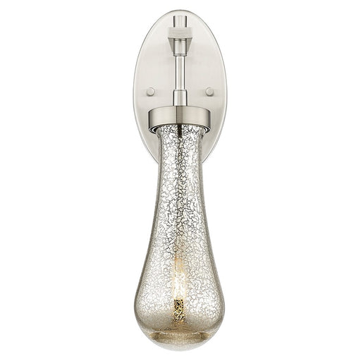 Innovations Owego 4" Wall Sconce, SN/Merc Glass