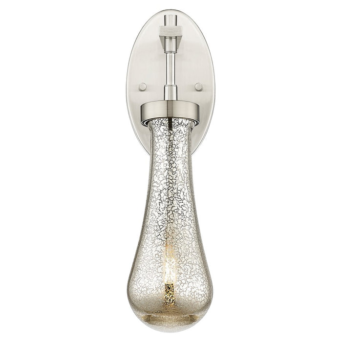 Innovations Owego 4" Wall Sconce, SN/Merc Glass