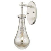 Innovations Owego 5" Wall Sconce, SN/Merc Glass - 451-1W-SN-G451-5ME