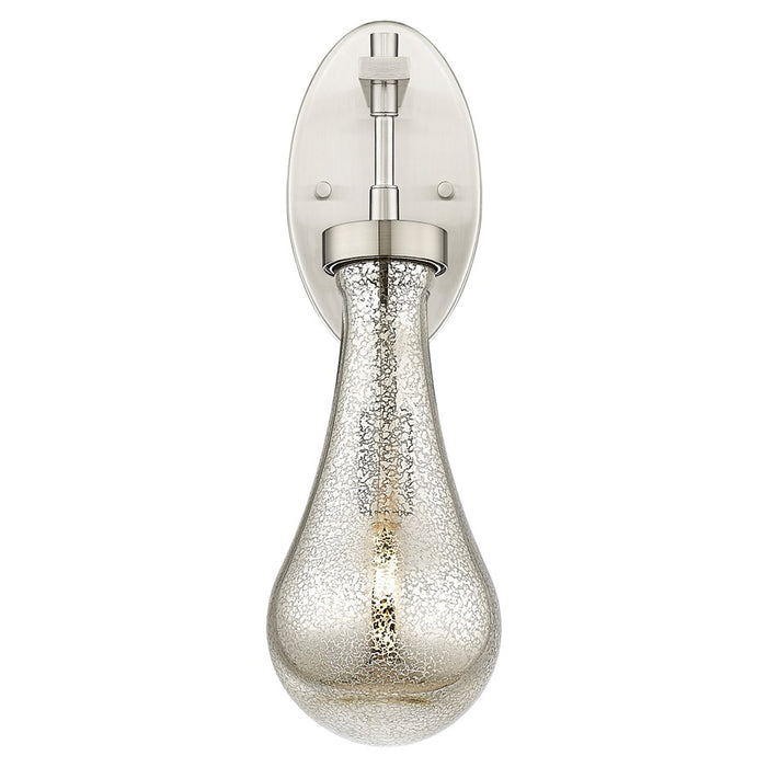 Innovations Owego 5" Wall Sconce, SN/Merc Glass