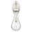 Innovations Owego 5" Wall Sconce, Satin Nickel/Seedy Glass