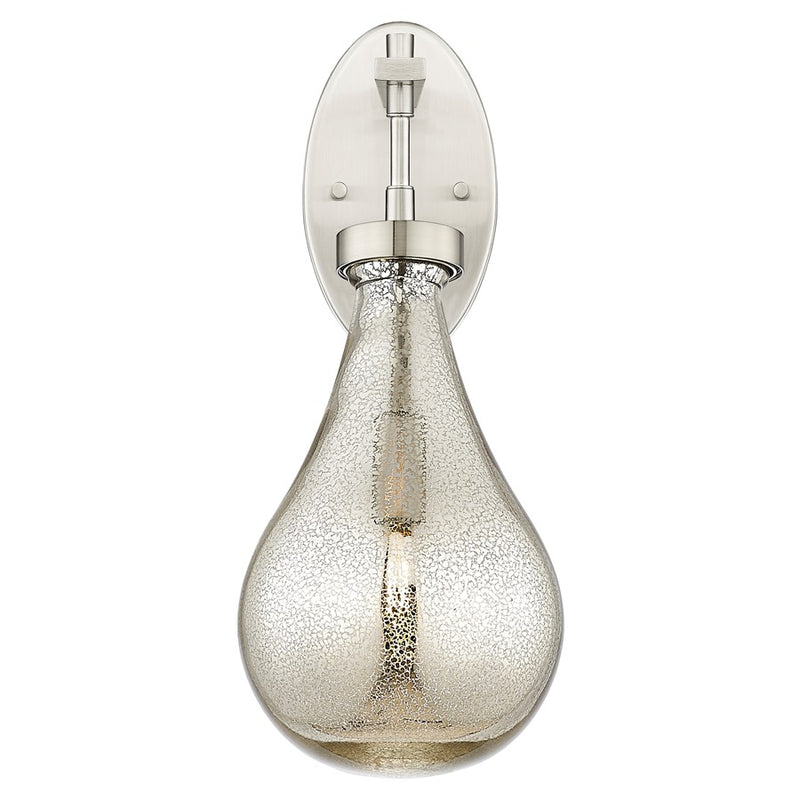 Innovations Owego 7" Wall Sconce, SN/Merc Glass