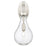 Innovations Owego 7" Wall Sconce, Satin Nickel/Seedy Glass