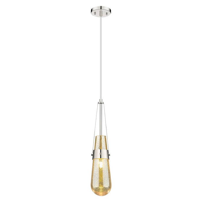 Innovations Milan 4" Cord Pendant, Polished Nickel/Mercury - 452-1P-PN-G452-4ME