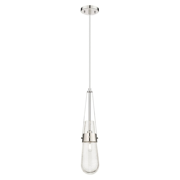 Innovations Milan 4" Cord Pendant, Polished Nickel/Seedy - 452-1P-PN-G452-4SDY