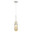 Innovations Milan 1Lt 4" Cord Pendant, Satin Nickel/Mercury - 452-1P-SN-G452-4ME