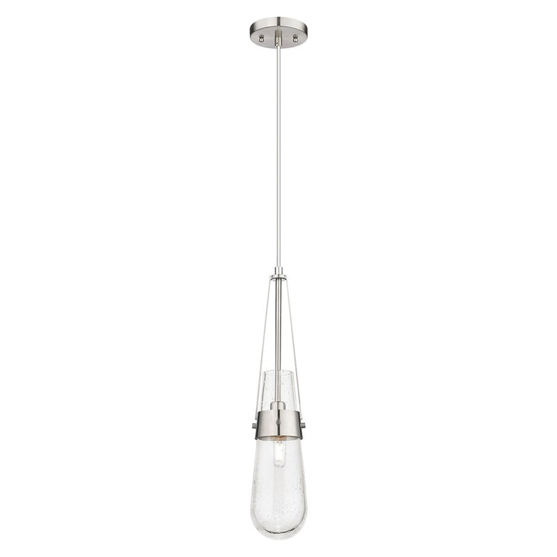 Innovations Milan 1Lt 4" Cord Pendant, Satin Nickel/Seedy - 452-1P-SN-G452-4SDY