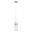 Innovations Milan 1Lt 4" Cord Pendant, Satin Nickel/Seedy - 452-1P-SN-G452-4SDY