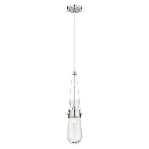 Innovations Milan 1Lt 4" Cord Pendant, Satin Nickel/Seedy - 452-1P-SN-G452-4SDY