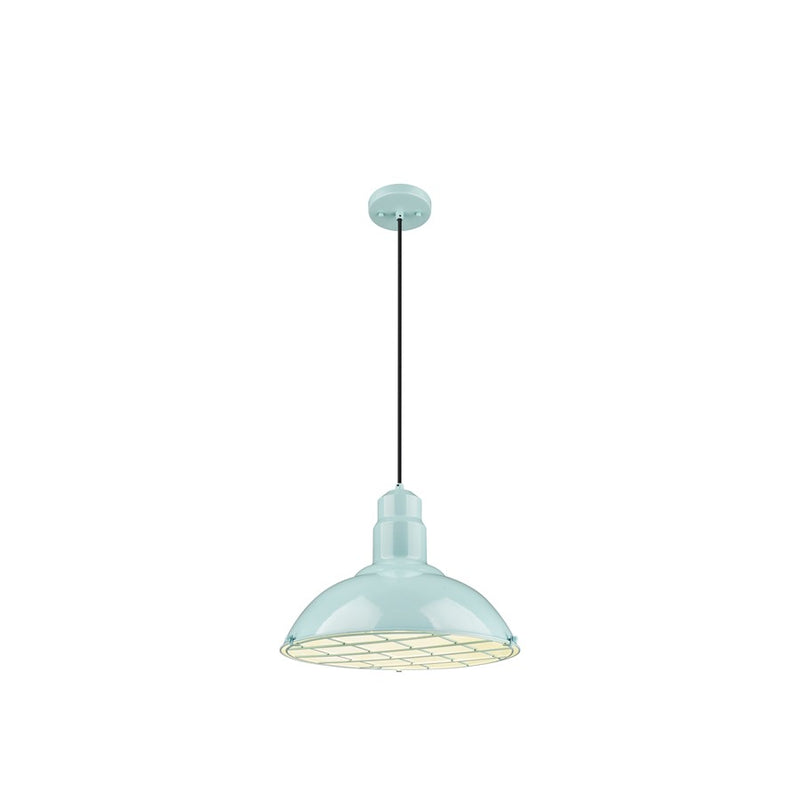 Innovations Langston 1Lt 16" Cord Hung Pendant, Seafoam - 455-1P-16SF