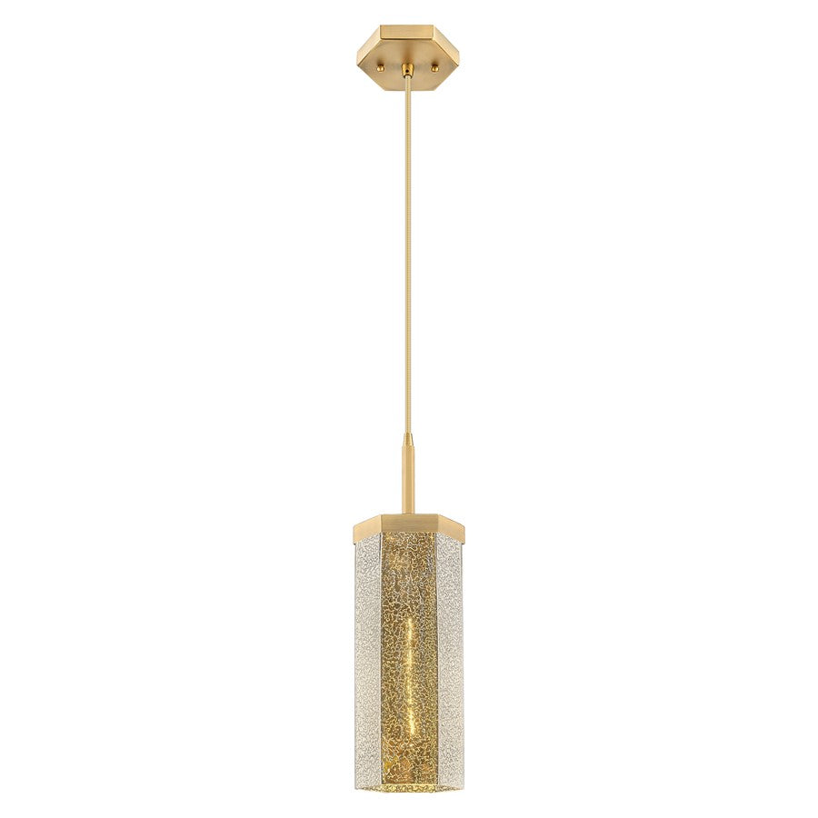 Innovations Blakeley 5" Cord Pendant, BB/Merc - 463-1P-BB-G463-12ME