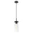 Innovations Blakeley 1Lt 5" Cord Pendant, Black/Clear - 463-1P-BK-G463-12CL