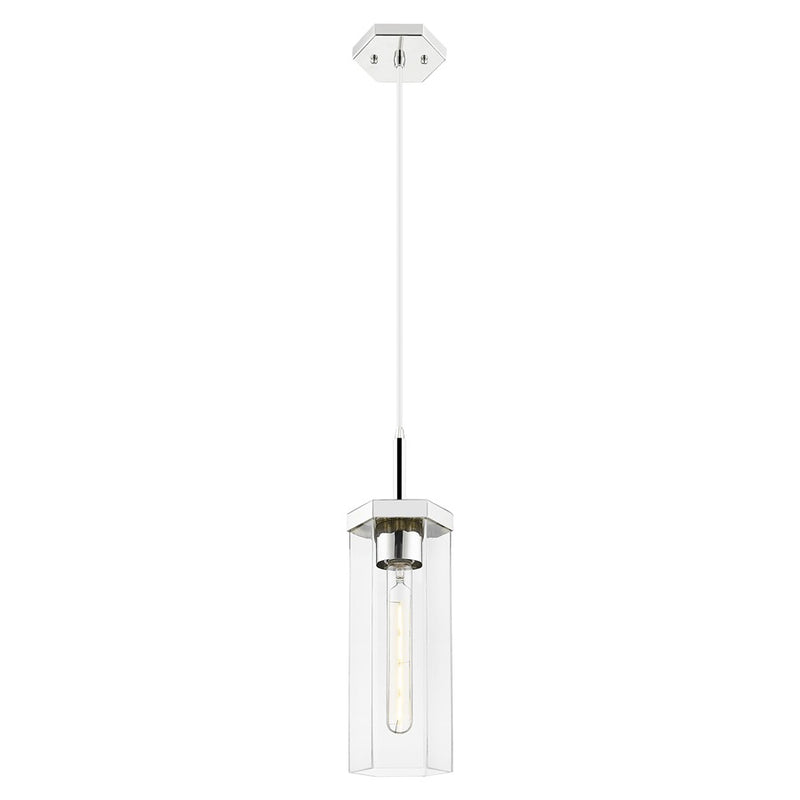 Innovations Blakeley 5" Cord Pendant, PN/Clear - 463-1P-PN-G463-12CL