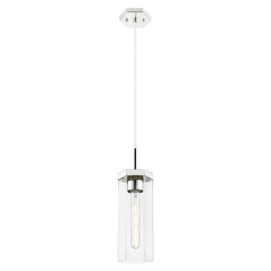 Innovations Blakeley 5" Cord Pendant, PN/Clear - 463-1P-PN-G463-12CL