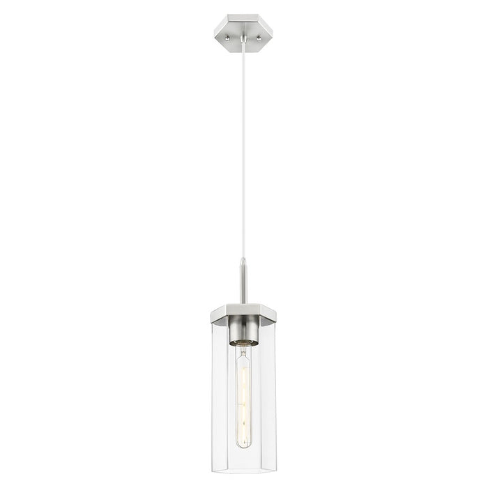 Innovations Blakeley 5" Cord Pendant, Satin Nickel/Clear - 463-1P-SN-G463-12CL