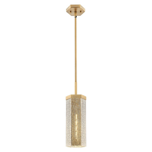 Innovations Blakeley 5" Stem Pendant, BB/Merc - 463-1S-BB-G463-12ME