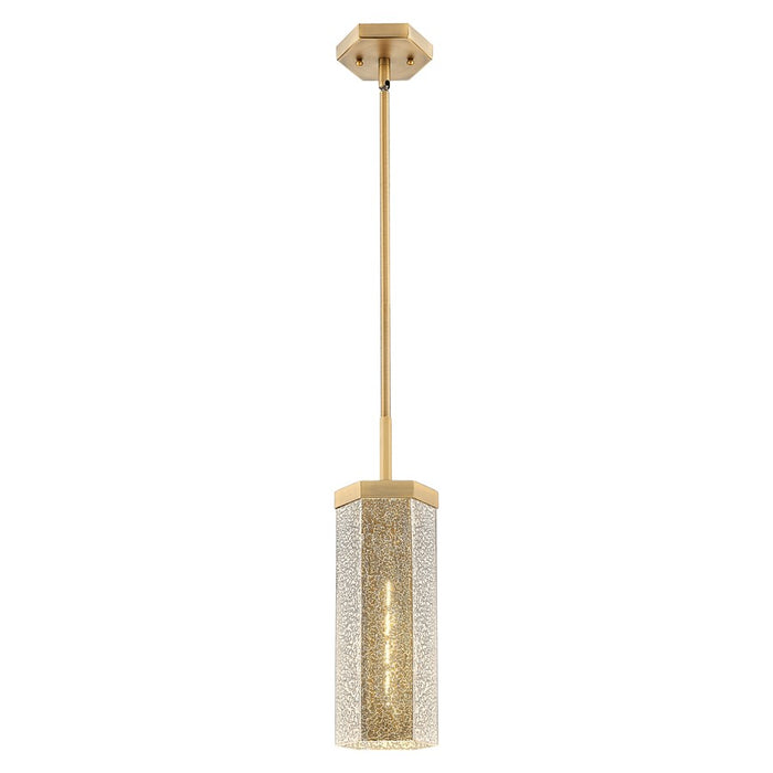 Innovations Blakeley 5" Stem Pendant, BB/Merc - 463-1S-BB-G463-12ME