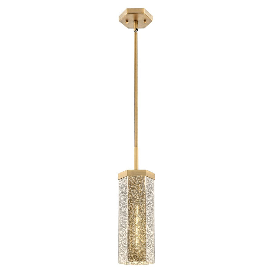 Innovations Blakeley 5" Stem Pendant, BB/Merc - 463-1S-BB-G463-12ME