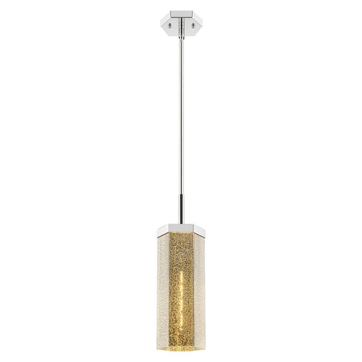 Innovations Blakeley 5" Stem Pendant, PN/Merc - 463-1S-PN-G463-12ME