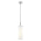 Innovations Blakeley 5" Stem Pendant, PN/White - 463-1S-PN-G463-12WH